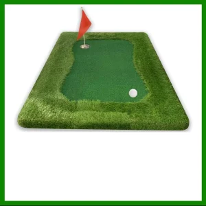Customized Green Golf Course Practice Equipment Training Aid Putting Mat Office Putting Set Custom Indoor Home