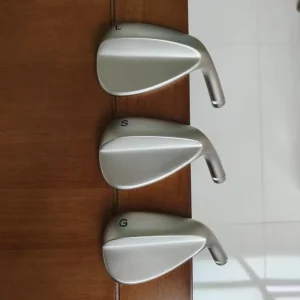 Customized LOGO Wedge Golf Club Set with Rubber Grip Shaft and Club Head