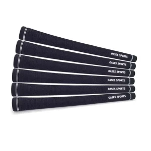 Customized Logo Black Rubber Grip for Golf Clubs