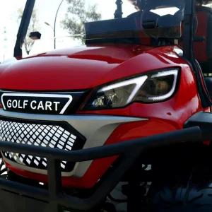 Customized Luxury 4 Seater 48V Lithium Battery 5kw Motor Golf Cart Performance Designed for Golf Courses and City Parks