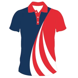 Customized Men’s Short Sleeve Polyester Golf Polo Shirts Quick Dry Formal Styles Sports Apparel With Sublimation Logo
