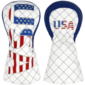 Customized Newest Design Custom Golf Driver Headcover Golf Club Head Covers