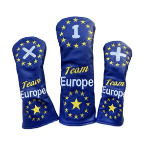 Customized OEM Funny Golf Headcovers for Woods, Driver, Fairway Hybrids Women Men PU Leather Custom Golf Club Headcovers