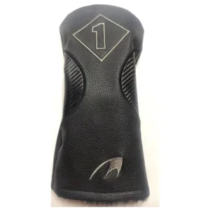 Customized PU Leather Padded Golf Head Cover for Driver Fairway and Hybrid
