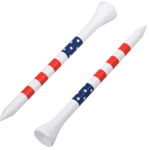 Customized Printed Logo Professional Eco Friendly Wooden Golf Tees
