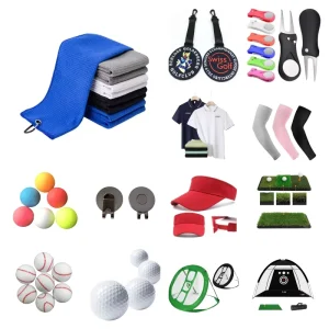Customized Sports Golf Gift Set with Personalized Imprint Plastic Material Silk Screen Printing for Promotional Items