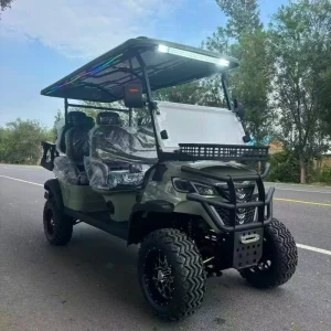 Customized Street Legal Electric Golf Cart Golf Buggy 6 Seater 72V Battery Lithium ion