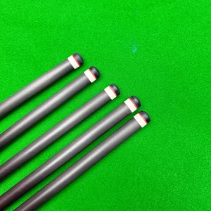 Customized Ultra Low Deflection Carbon Cue Shaft High Quality Radial Joint Protaper Carbon Fiber Pool Cue Shaft
