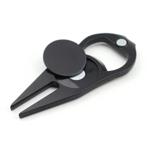 Customized Zinc Alloy Golf Club Gift Set Divot Repair Tool Cigar Holder Bottle Opener Golf Ball Marker Includes Accessories