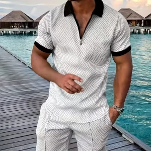 Customized logo Golf Wear T-shirt High Quality Cotton Mesh Fabric Breathable Men Golf T-shirts Polo Shirts