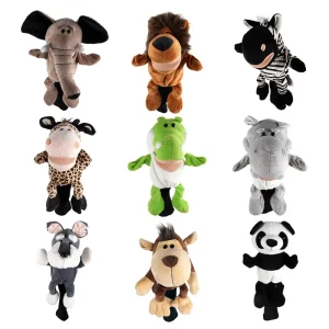Cute Animal Golf Driver Headcover Premium Soft Plush Portable Golf Club Head Cover Factory Custom Golf Head Cover