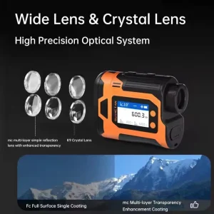 DSEE CO1 Laser Rangefinder 500m Non Touch Screen Handheld Distance Meter