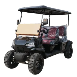 Deluxe 4 Seater 2 Stroke 48V Lithium Battery Electric Golf Cart Street Legal LSV Custom Colors CE Certified 70-90km Range