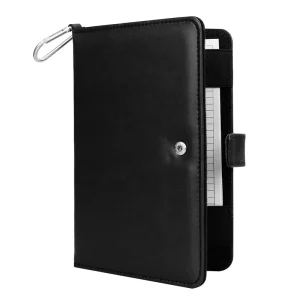 Deluxe Leather Golf Scorecard Holder Set Score Card Notebook Accessories Custom Logo