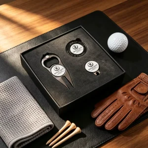 Die Casted Foldable Wrench Golf Folding Divot Tool Ball Marker Plain Flat Belt Clip Laser Logo Metal With Bottle Opener