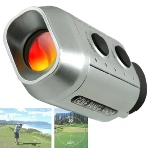 Digital Laser Rangefinder Telescope Pocket Golf Range Finder for Golf Hunting Scope Yards Distance Measurement Tool