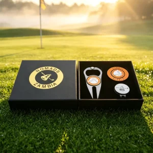 Direct Factory Custom Customized Logo Durable Green Alloy Golf Divot Tool Box