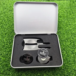 Direct Factory Custom High Quality Customized Logo Durable Green Aluminium Hat Clip