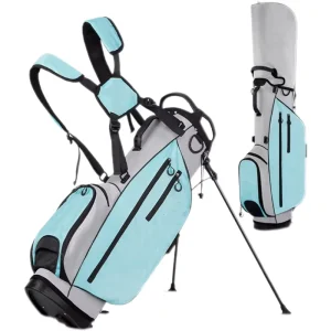 Direct From Manufacturer Lightweight Nylon Golf Bag with Multi Function Stand Waterproof Fits Full Set of Clubs