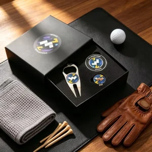 Divot Tool Bulk Custom Metal Personalized Portable Golf Butterfly Knife Divot Tool Golf Hat Set Personalized