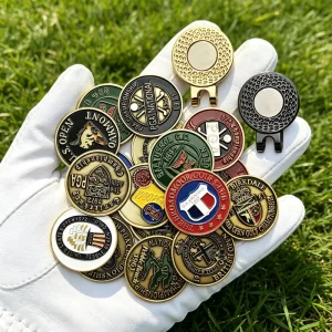 Donuta Daisy big Branded Golf Ball Marker Golf Stencil Eeuu Display Poker Australia hat Chip Manufacturer Chilli Skull