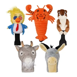 Driver Golf Headcover Duck Animal Golf Accessories Funny Cute Plush Golf Headcover