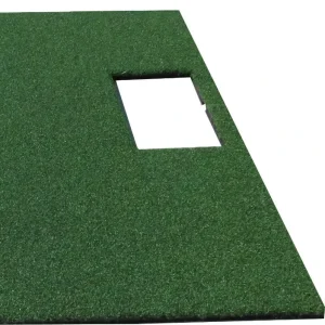 Driving Range Tee Turf Golf Hitting Mat 1500x1500mm 50mm Thick for Golf Practice and Simulator Swing Training