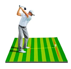 Dual Color Artificial Turf Golf Hitting Practice Mats Golf Swing Training Mat Golf Hitting Mat Premium for Indoor Outdoor