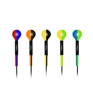 Dual Color Golf Swing Trainer High Flexibility Tempo Rhythm Trainer for Sports Warm-up Golf Training Aids