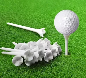Durable 4 Prong Golf Tee ABS Plastic Low Resistance Four Claw Tee Holder FTE-70FP