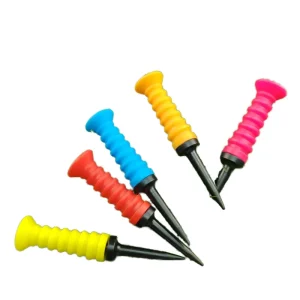 Durable 83mm Golf Tees Promotional Golf Accessories with Plastic & Rubber Top