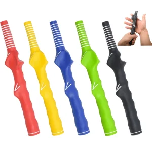 Durable Anti Slip Lightweight Golf Rubber Hand Grip with Practice Bar Replacement Handle