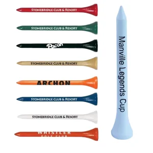 Durable Bamboo Golf Tees Lightweight Multi Size Options Customizable Logo Styles Factory Direct Price