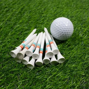 Durable Bamboo Golf Tees with Custom Logo Color Reusable