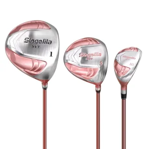 Durable Children’s Golf Clubs with Stand Bag