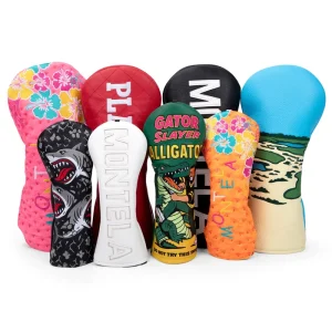 Durable Golf Driver Head Cover Bulk Pu Leather Golf Club Head Covers Custom Golf Head Covers for Driving Range