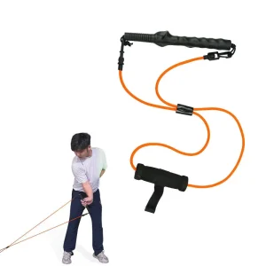 Durable Golf Training Equipment Golf Swing Resistance Bands Golf Training Aids Pull Rope