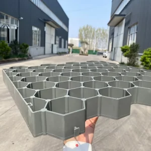Durable Gravel Grid High Compression Strength Grass Paver for Truck Fleet Parking Heavy Equipment and Logistics Yard