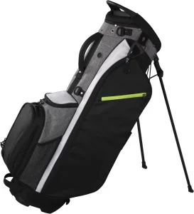Durable Grey Black 14-Way Divider Golf Stand Bag Large Capacity Waterproof Carry Bag