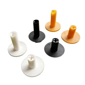 Durable Lightweight Multi Size Soft Plastic Golf Tees 42 54 60 75 80 83 mm Training Practice