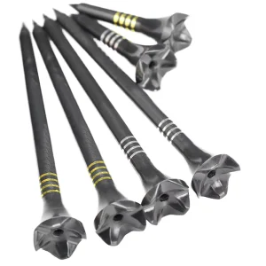 Durable Low Friction Plastic Crown Top Golf Tees 4 Prongs Cup Customizable Color and Logo