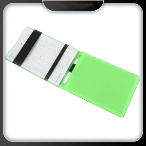 Durable PU Leather Golf Score Holder Compact Golf Scorecard Holder Scorebook Scorecard Portable Score Recording Notebook