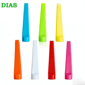 Durable Plastic Golf Tees 2-3/4 Inch Flat Wedge Practice Aids, Eco-Friendly Golf Ball Pegs for Professional Training