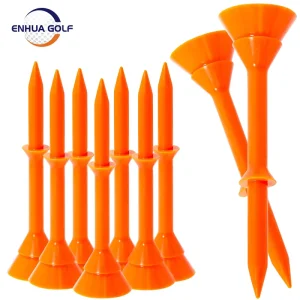 Durable Plastic Golf Tees with Custom Logo Golf Tee Accessories Model for Golf Sport Golf Ball Holder