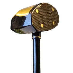 Durable Wood Park Golf Club Putter for Man Red Black 85cm 540g