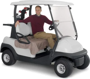EPA Certified Gas Powered 6 Passenger Golf Cart with Petrol Engine 6 Seater Club Car Golf Cart with Gasoline Power