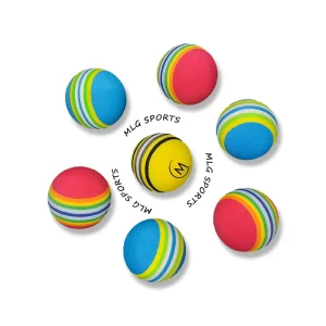 EVA Rainbow Foam Sponge Golf Balls Multicolor Soft Indoor Practice Training Balls