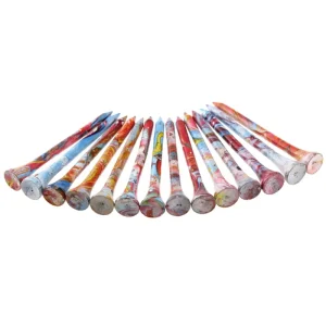 EXW OEM Multicolor Hard Wood Golf Tees