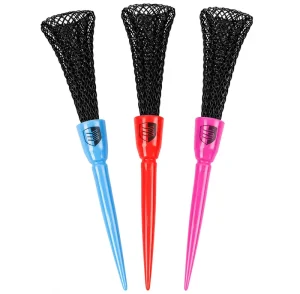 Eco Friendly Custom Logo Plastic Golf Tees Durable Mesh Head Design Long Drive Distance for Golf Driving Range