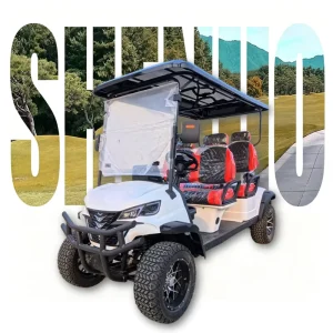 Eco Friendly Electric 4 Seater High Performance Golf Cart with Lithium Battery for Golf Courses